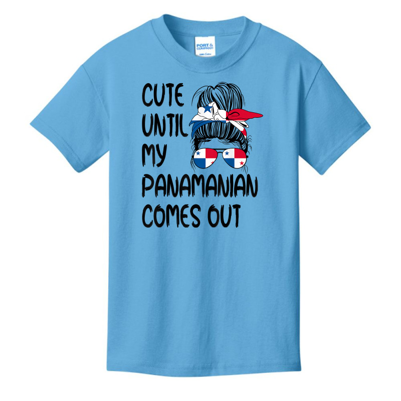 Funny Cute Until My Panamanian Comes Out T Shirt Basic Youth T-shirt by cm-arts | Artistshot