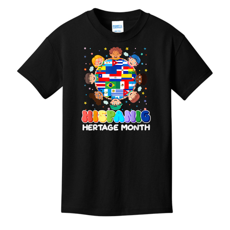 Hispanic Heritage Month Latin American Flag Kids Boys T Shirt Basic Youth T-shirt by cm-arts | Artistshot