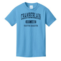 Chamberlain South Dakota Sd Vintage Athletic Sports Design Basic Youth T-shirt | Artistshot