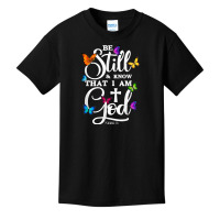 Be Still & Know That I Am God   Gifts For Pastors Basic Youth T-shirt | Artistshot