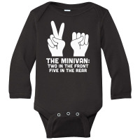 The Minivan Funny Long Sleeve Baby Bodysuit | Artistshot