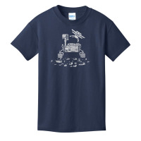 Perseverance Mars Rover And Ingenuity Mars Helicopter T Shirt Basic Youth T-shirt | Artistshot