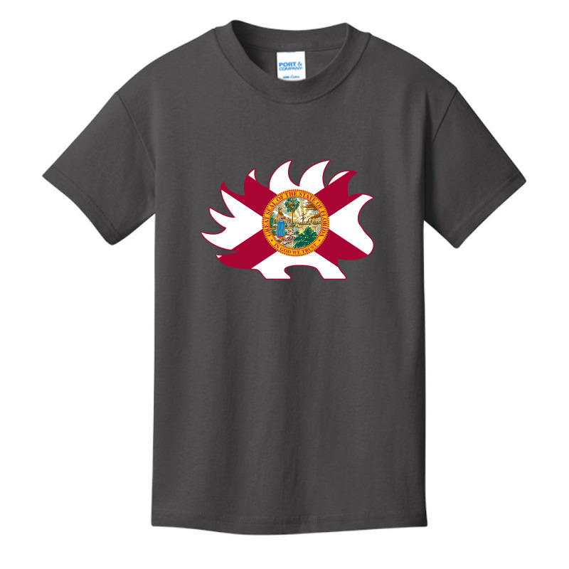 Florida Porcupine Basic Youth T-shirt by Quick Scully | Artistshot