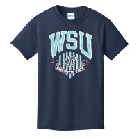 Wsu Cougars, Wsu, Cougars, Wsu Cougar, Wsu Cougarsv Vintage, Wsu Couga Basic Youth T-shirt | Artistshot