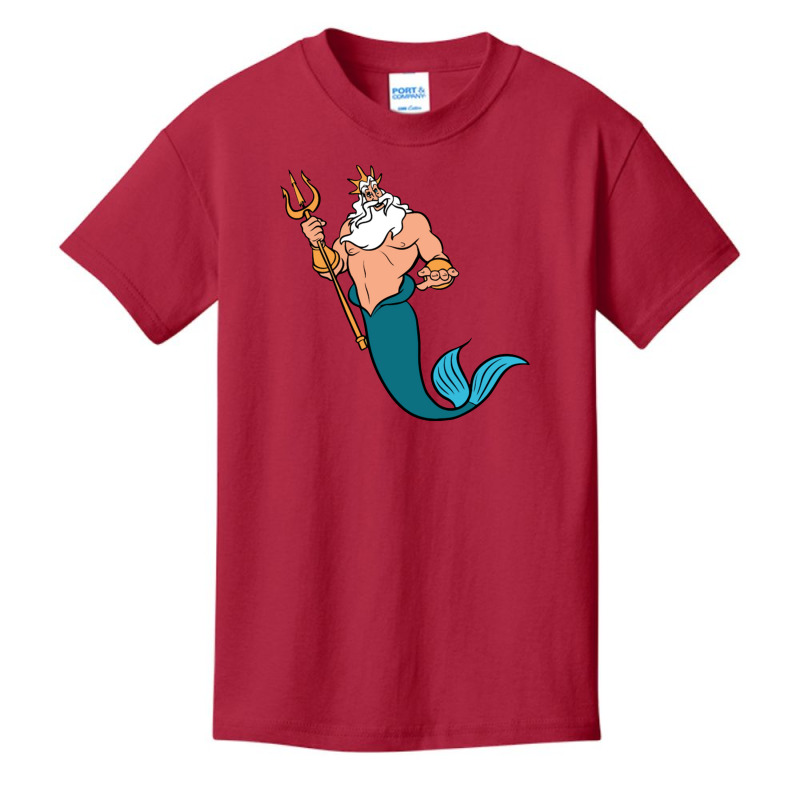 King Triton Basic Youth T-shirt by semfolan | Artistshot