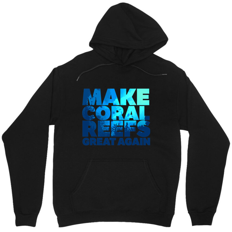 Save Our Oceans Reef Ocean Coral Unisex Hoodie by TedWidener | Artistshot