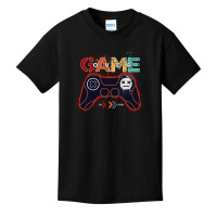 Vector Game Over Typography T Shirt Gamer Vector D Basic Youth T-shirt | Artistshot