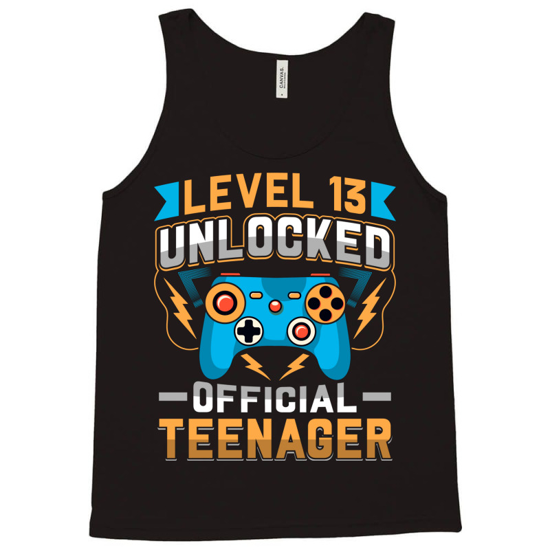 Vector Level 13 Unlocked Official Teenager Tshirt Tank Top | Artistshot