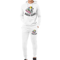 Retro Venice Beach Skateboarding Skeleton Hoodie & Jogger Set | Artistshot