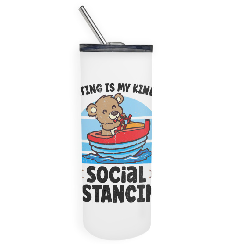 Sailing Sailboat Boating Kid Child Yacht Boat2 Skinny Tumbler | Artistshot