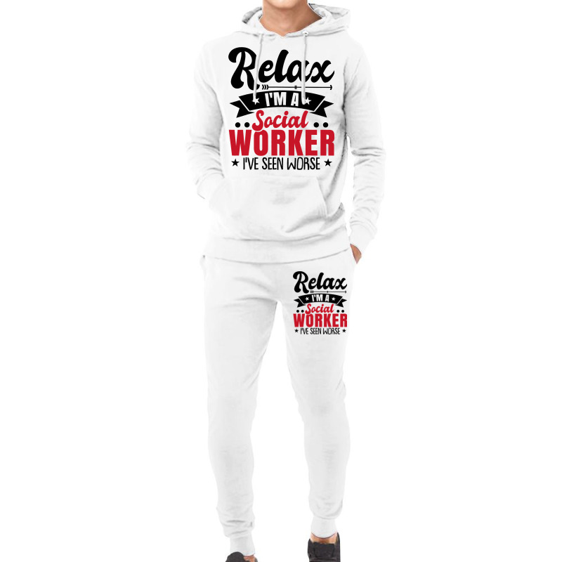 Social Worker Funny Hoodie & Jogger set by YadrielCarballo | Artistshot