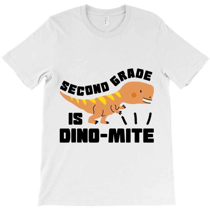 Second Grade Is Dinomite Dinosaur Teacher 1 T-shirt | Artistshot