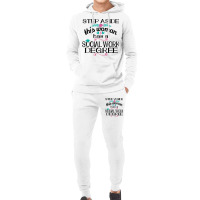 Social Worker Graduation Msw Social Work Masters Hoodie & Jogger Set | Artistshot