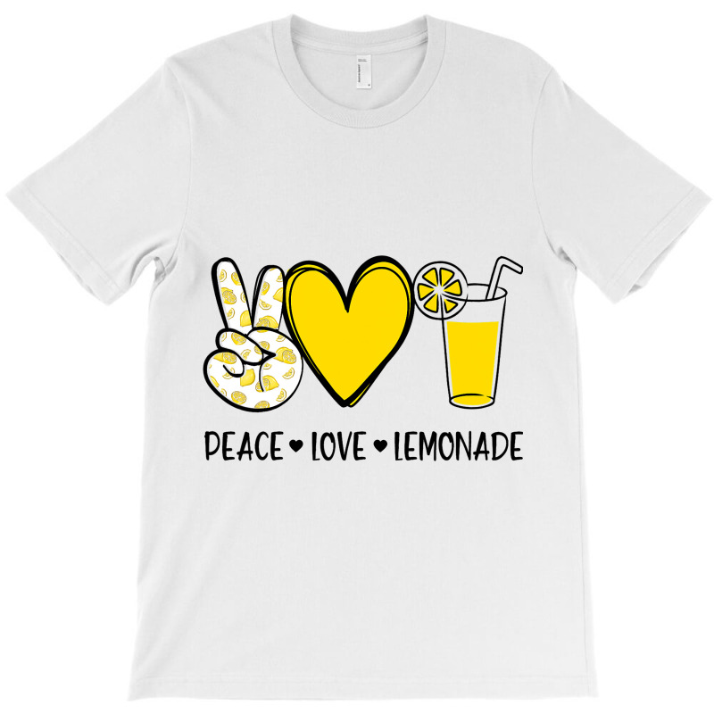 Peace Love Lemonade Funny Lemon T-shirt | Artistshot