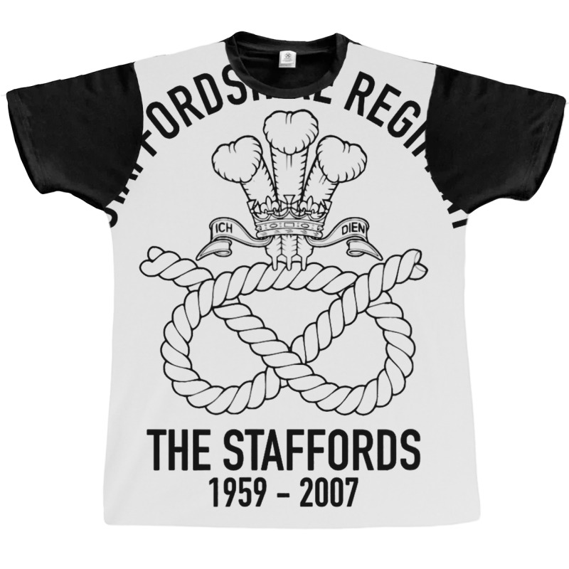 Staffordshire Regiment Graphic T-shirt | Artistshot