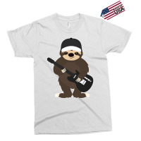 Sloth Guitar Band Member Animal Music Shirt Exclusive T-shirt | Artistshot