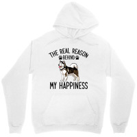 Real Reason Behind My Happiness Alaskan Malamute O Unisex Hoodie | Artistshot