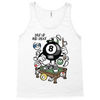 Shut Up And Shoot Cartoon Billiards Balls Pool Gif Tank Top | Artistshot