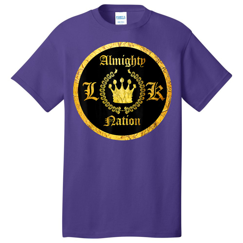 Almighty Lk Nation Latin Kings T Shirt Basic T-shirt by cm-arts | Artistshot