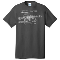 Soviet Kalashnikov Ak 47 Vintage Ussr Russian Rifle Gun Cccp Pullover Basic T-shirt | Artistshot