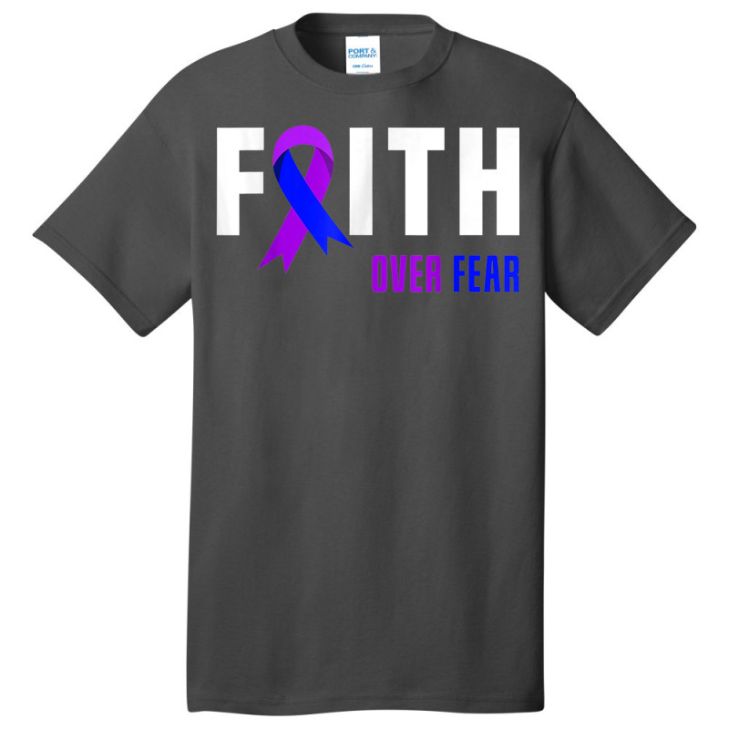 Faith God Warrior Fighter Rheumatoid Arthritis Awareness Basic T-shirt | Artistshot