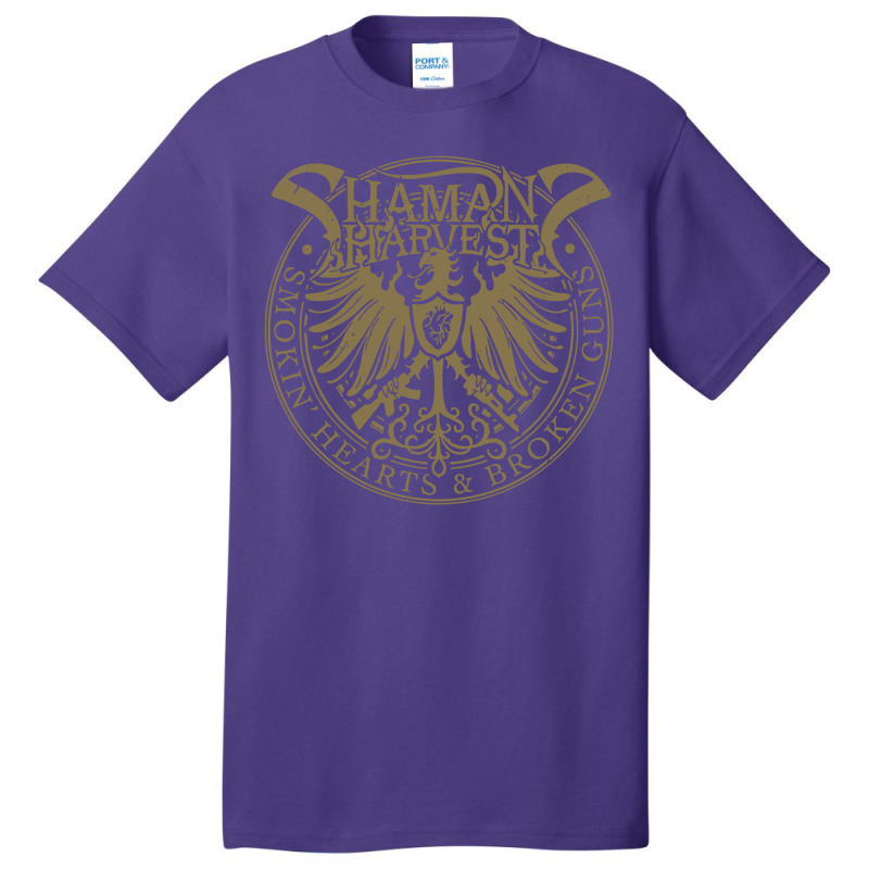 Shaman's Harvest Smokin' Hearts & Broken Guns Basic T-shirt by patrenx | Artistshot