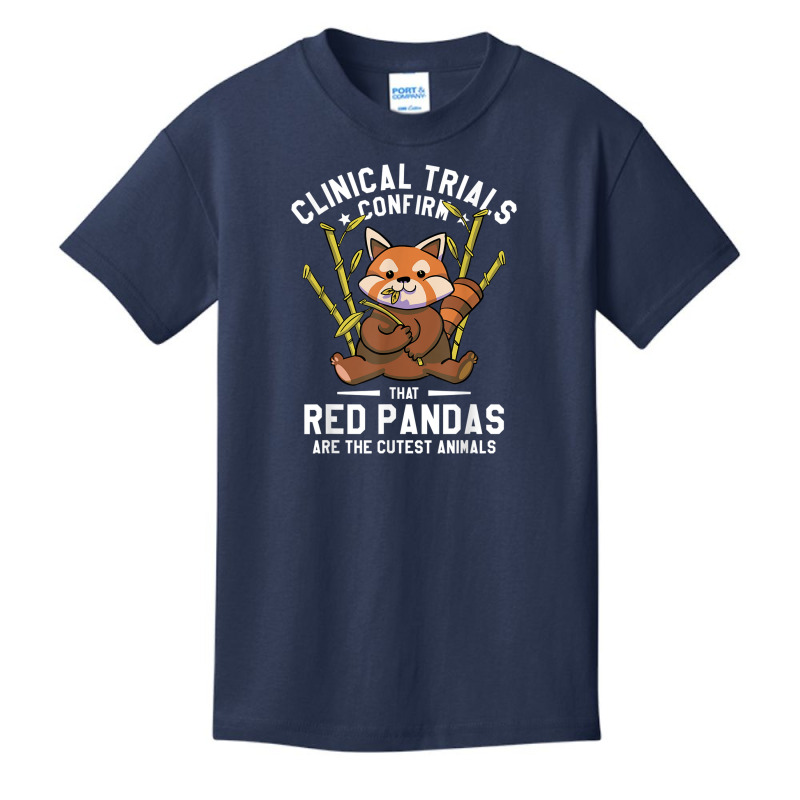 Clinical Trials Confirm That Red Pandas Are The Cutest Basic Youth T-shirt | Artistshot