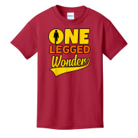 One Legged Wonder Funny Amputee Prosthetic Surgery Graphic T Shirt Basic Youth T-shirt | Artistshot