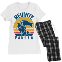 Retro Vintage Reunite Pangea Funny Geologist Geolo Women's Pajamas Set | Artistshot