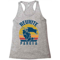 Retro Vintage Reunite Pangea Funny Geologist Geolo Racerback Tank | Artistshot