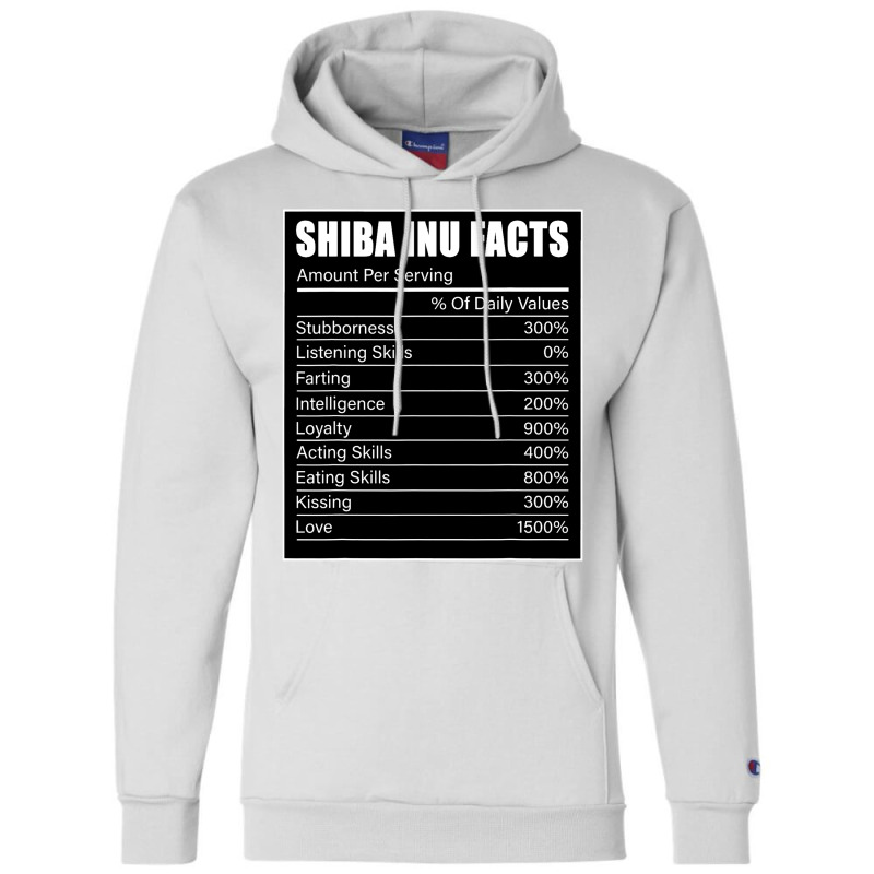 Shiba Inu Dog Lover Shiba Inu Dog Facts Shiba Inu  Champion Hoodie by KeziahSingleta | Artistshot