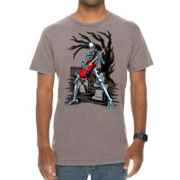 Skeleton Playing Guitar Electric Acoustic Hallowee Vintage T-shirt | Artistshot