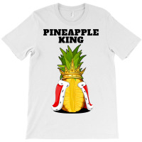 Pineapple King Mens Pineapple Lover Shirt Cute Pin T-shirt | Artistshot