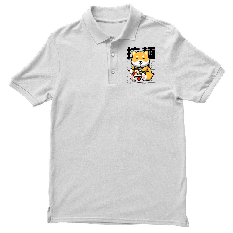 Ramen Dog Kawaii Harajuku Cute Shiba Ramen Noodles Men's Polo Shirt | Artistshot