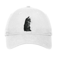 Small Baby Cat Kitten Hoodie Black White Adjustable Cap | Artistshot