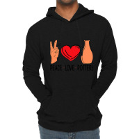 Peace Love Pottery Maker Ceramic Pottery Ceramics Lightweight Hoodie | Artistshot