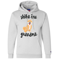 Shiba Inu Grandma Pawma Dog Grandparents Grand Maw Champion Hoodie | Artistshot