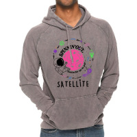 Satellite Spinning Out Waiting For Ya Astronaut Vintage Hoodie | Artistshot