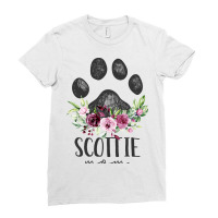 Scottish Terrier Dog Gifts Scottie Mom3 Ladies Fitted T-shirt | Artistshot