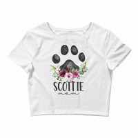 Scottish Terrier Dog Gifts Scottie Mom3 Crop Top | Artistshot