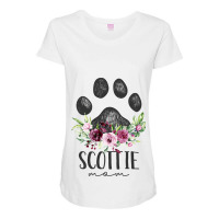 Scottish Terrier Dog Gifts Scottie Mom3 Maternity Scoop Neck T-shirt | Artistshot