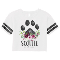 Scottish Terrier Dog Gifts Scottie Mom3 Scorecard Crop Tee | Artistshot