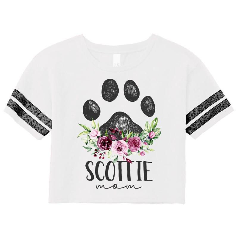 Scottish Terrier Dog Gifts Scottie Mom3 Scorecard Crop Tee by JESSICASIMONSEN | Artistshot