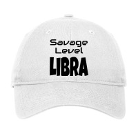 Savage Level Libra Zodiac Sign Astrology Astrologi Adjustable Cap | Artistshot