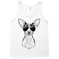 Rat Terrier Dog With Sunglasses Tank Top | Artistshot