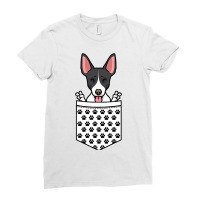 Rat Terrier Dog Ladies Fitted T-shirt | Artistshot