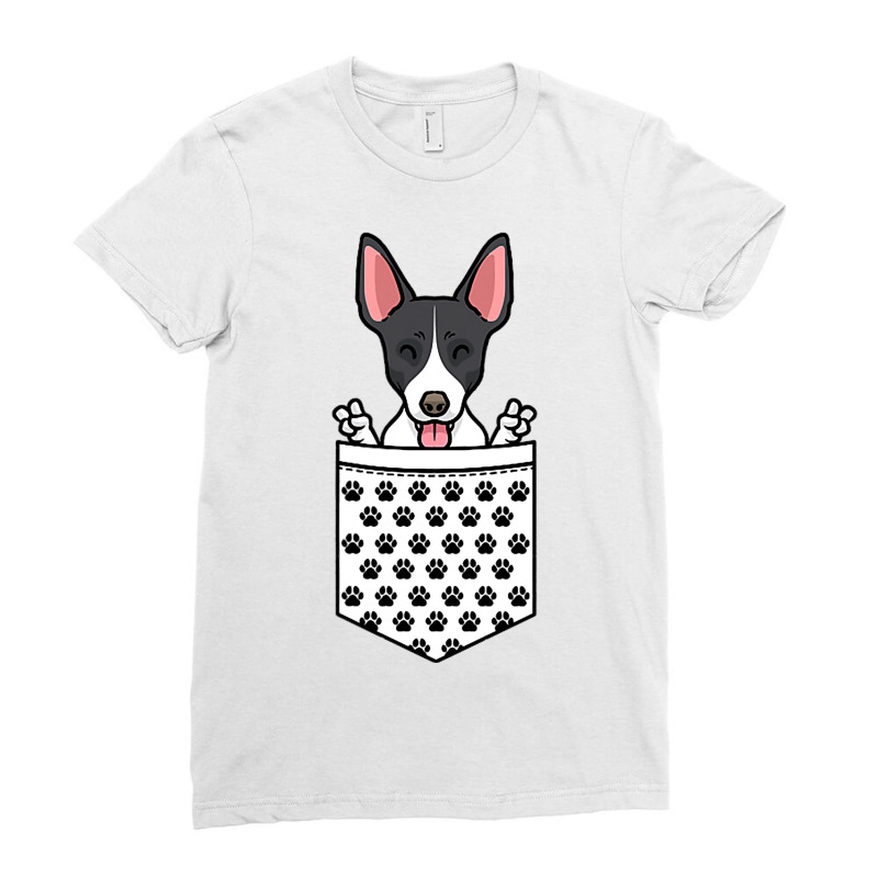 Rat Terrier Dog Ladies Fitted T-Shirt by DiamondAnaya | Artistshot