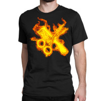 Hairdresser T  Shirt Fire Hairdresser Scissors And Comb T  Shirt Classic T-shirt | Artistshot