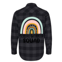 Social Worker Squad Week Appreciation Day Men Wome Flannel Shirt | Artistshot