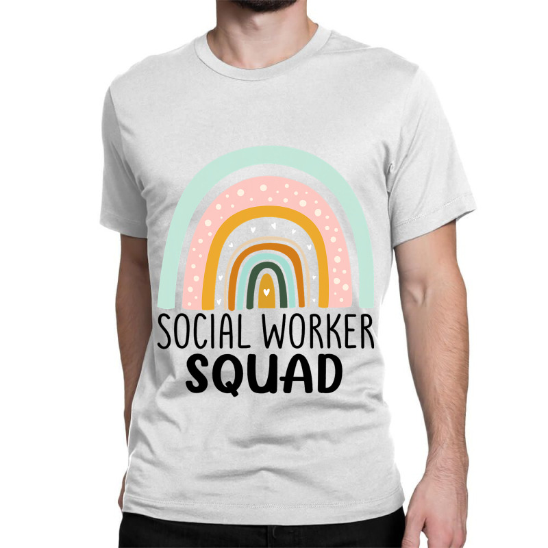 Social Worker Squad Week Appreciation Day Men Wome Classic T-shirt by KIRKBALLARD | Artistshot